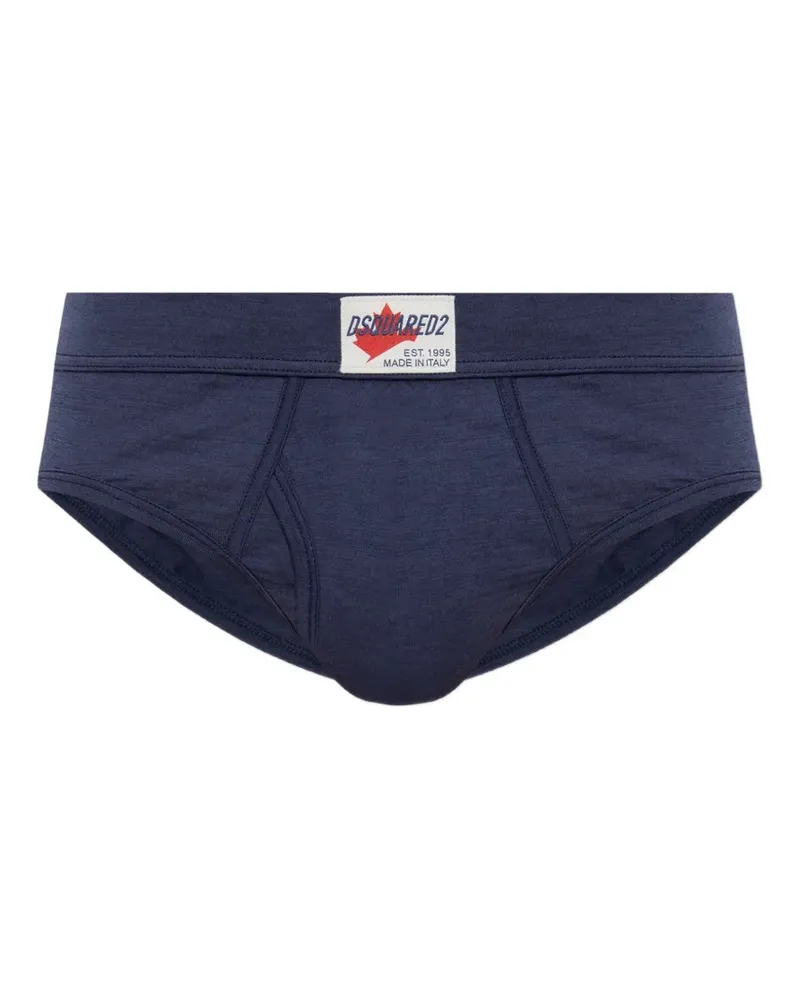 Dsquared2 ski pass briefs - Blau Blau