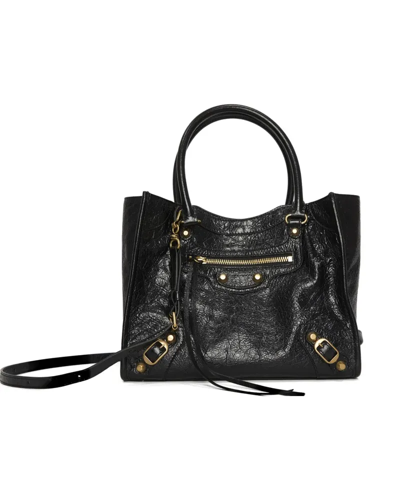 Balenciaga leather tote bag - Schwarz Schwarz