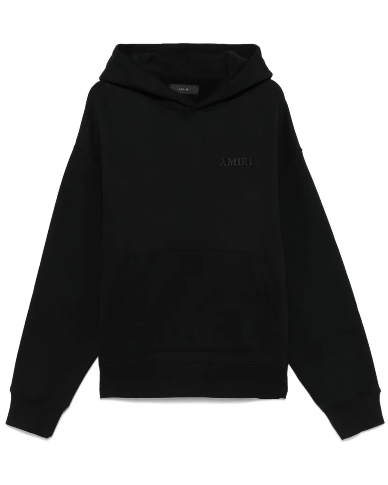 Amiri Hoodie im Oversized-Look - Schwarz Schwarz