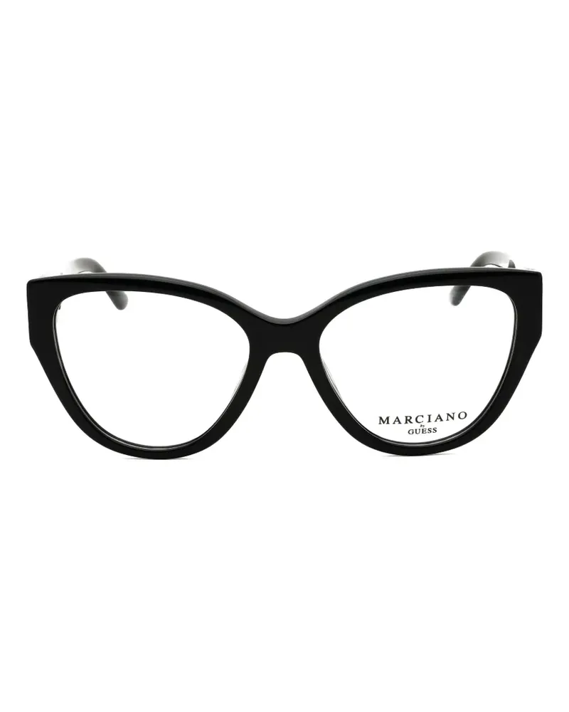 MARCIANO Los Angeles cat-eye frame glasses - Schwarz Schwarz