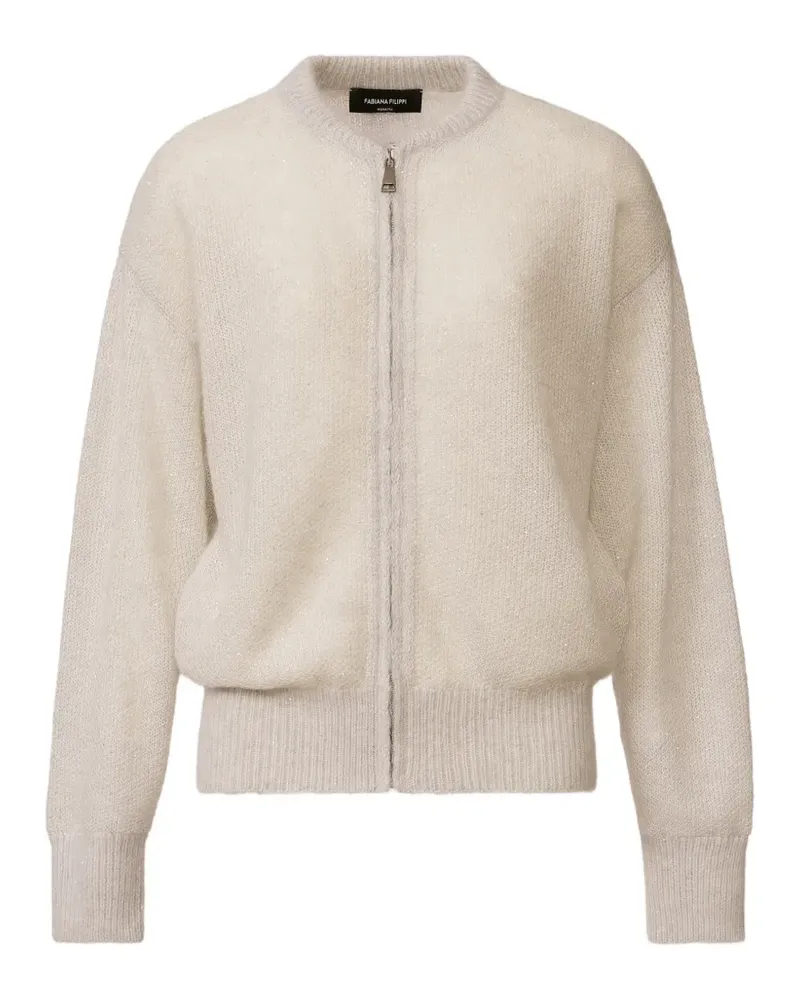 Fabiana Filippi Bomberjacke mit Reißverschluss - Nude Nude