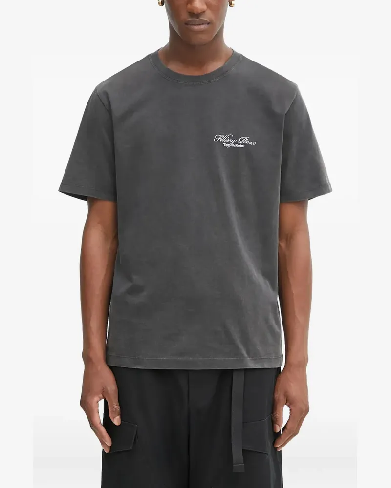 Filling Pieces round-neck graphic T-shirt - Grau Grau