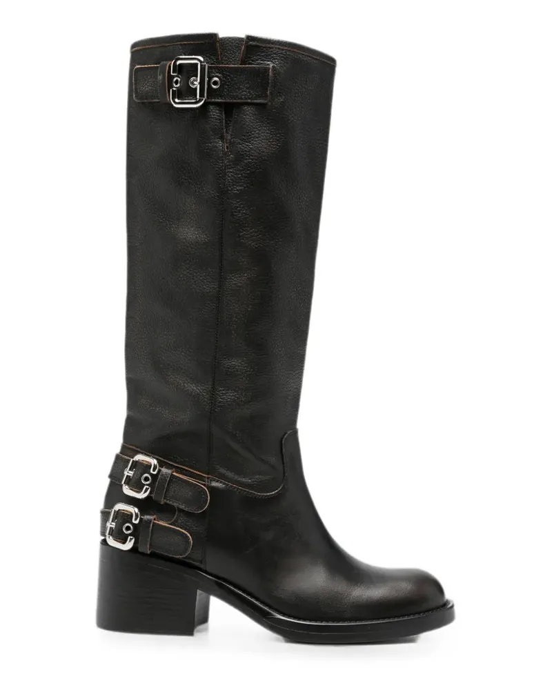 Chloé Dakota buckle-strap boots - Schwarz Schwarz