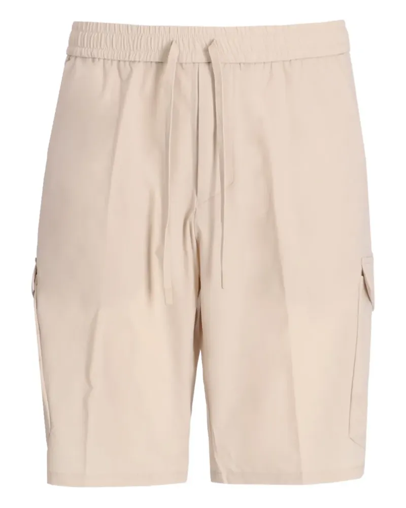 HUGO BOSS Shorts mit Logo-Patch - Nude Nude