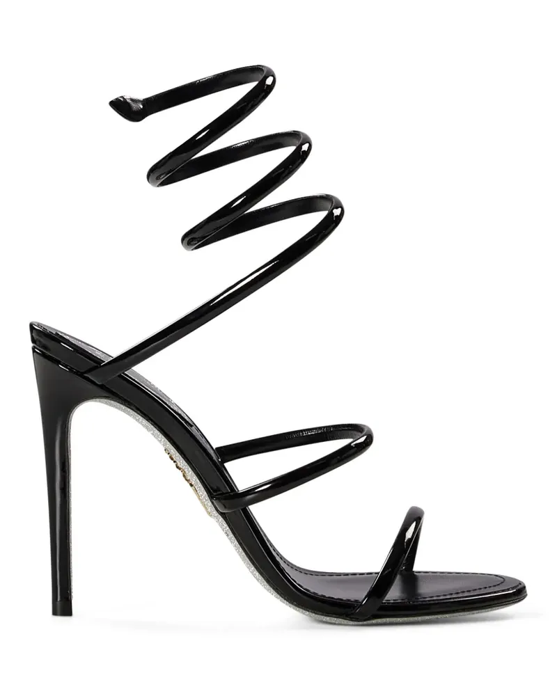René Caovilla Cleo wrap-around sandals - Schwarz Schwarz