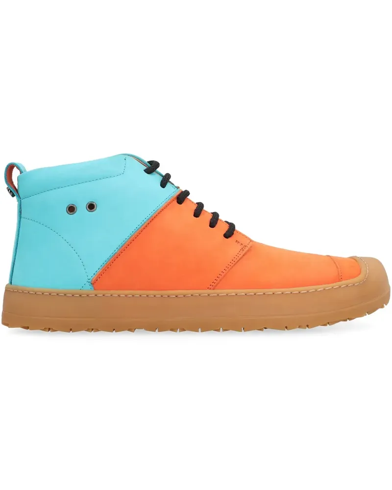 Volta Sneakers aus Leder - Orange Orange
