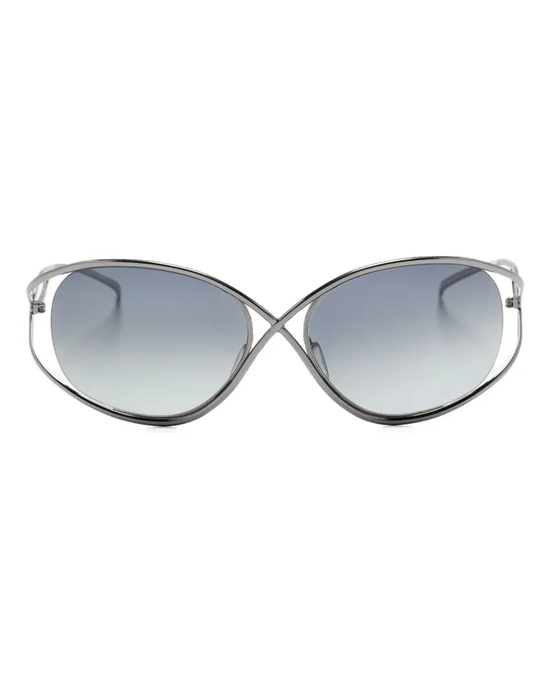 Tom Ford Whitney Sonnenbrille - Grau Grau