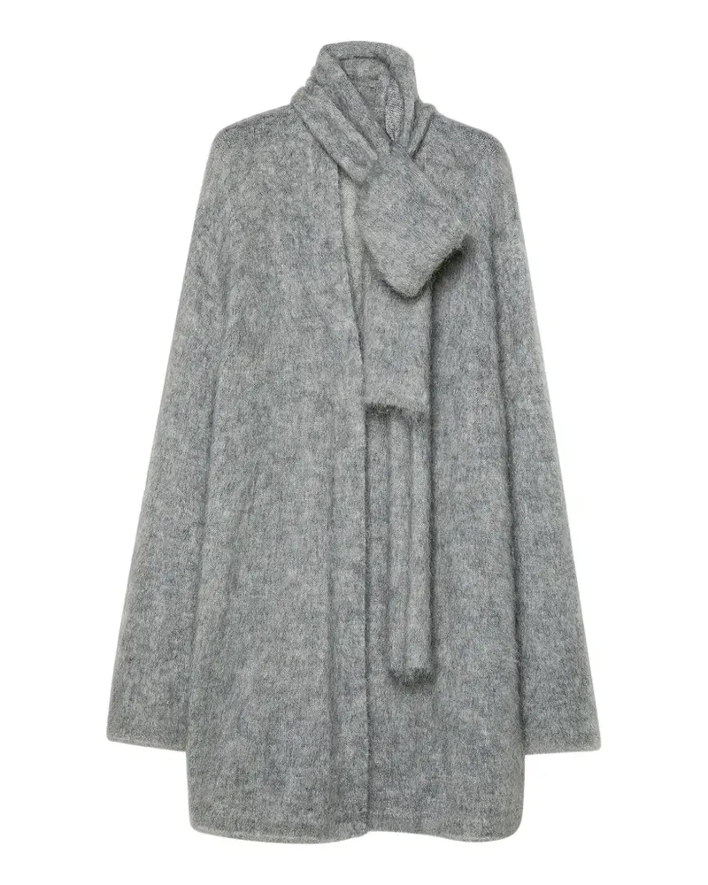 forte_forte mohair cardigan - Grau Grau