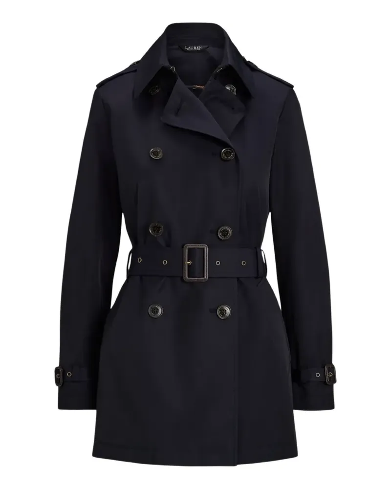 Ralph Lauren double-breasted belted trench coat - Blau Blau