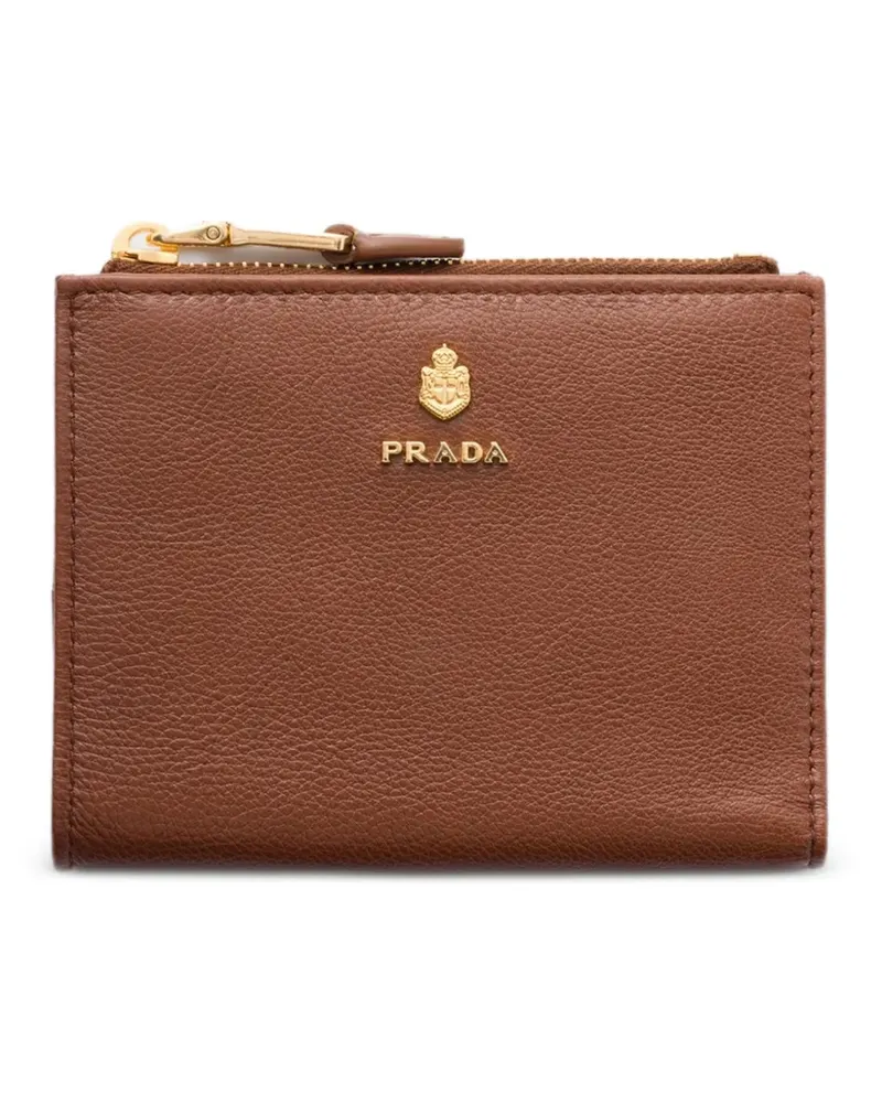 Prada Kleines Portemonnaie - Braun Braun
