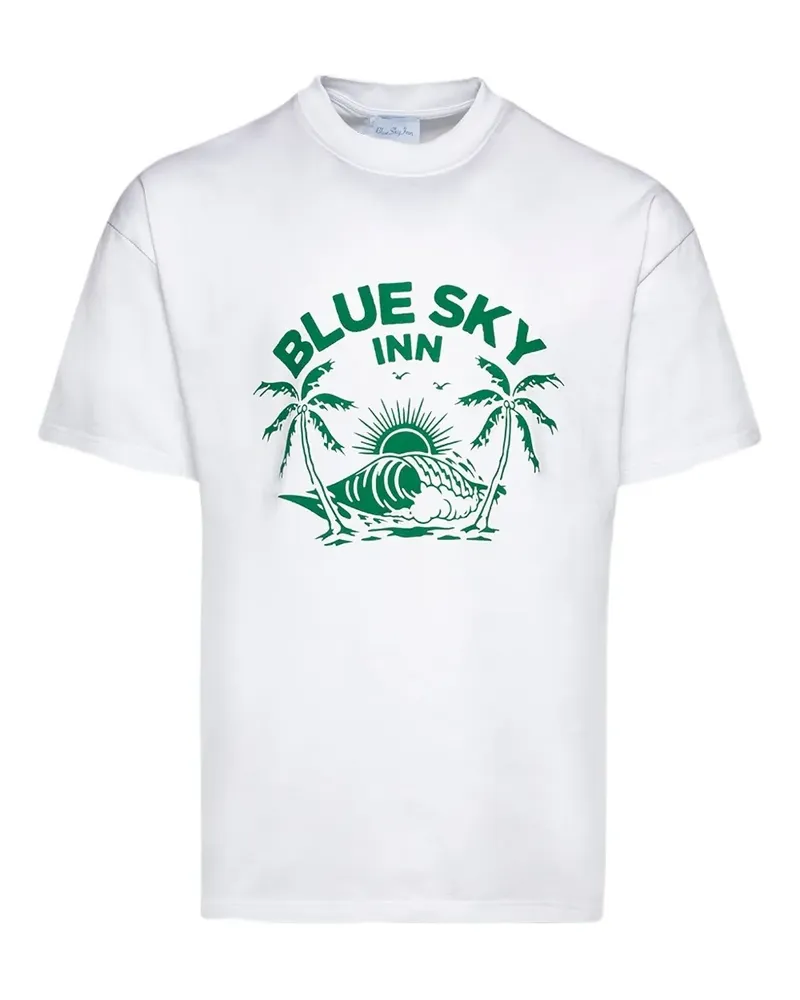 Blue Sky Inn Sunny Wave T-Shirt - Weiß Weiß