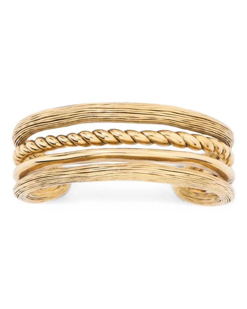 Aurélie Bidermann Letaba cuff bracelet - Gold Gold
