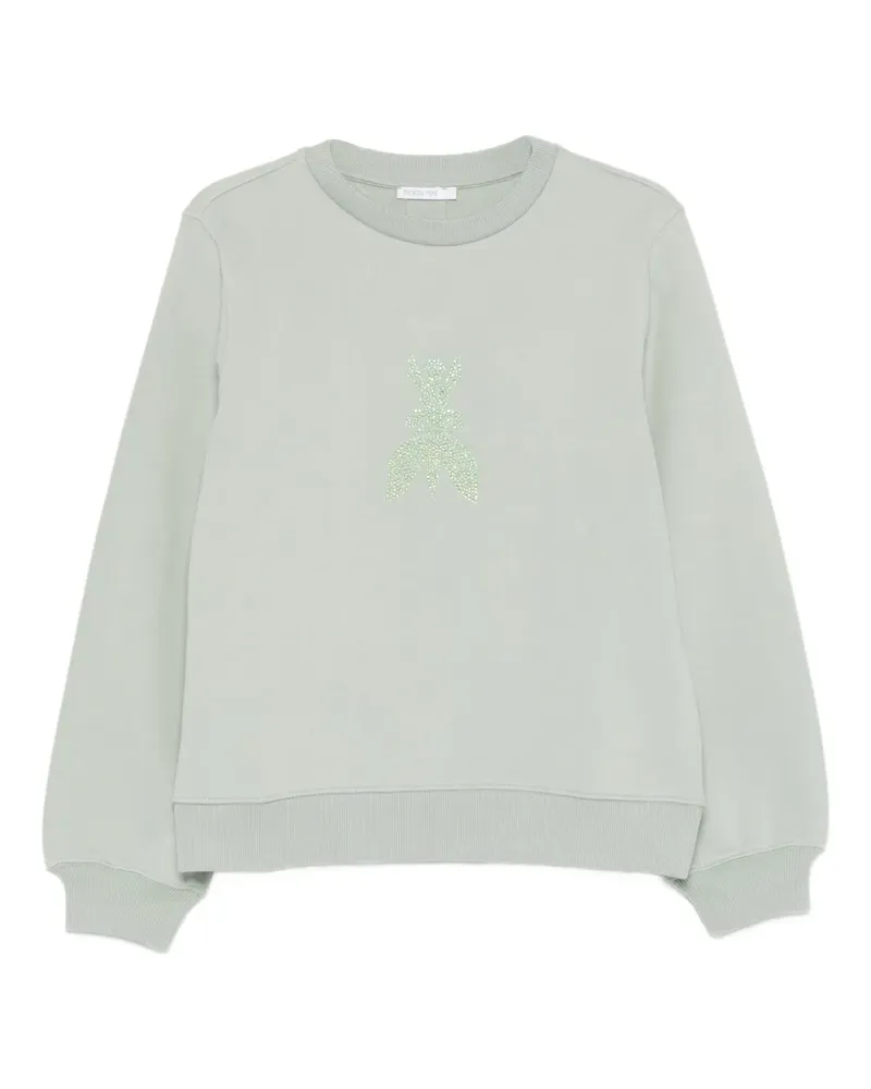 Patrizia Pepe Sweatshirt mit Rundhalsausschnitt - Grün Grün