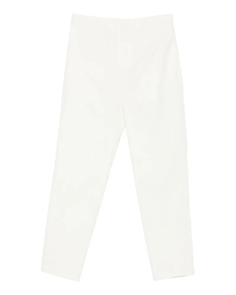 Emporio Armani pressed-crease trousers - Weiß Weiß