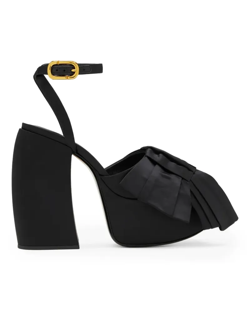 Marc Jacobs The Bow Pumps mit Plateau - Schwarz Schwarz