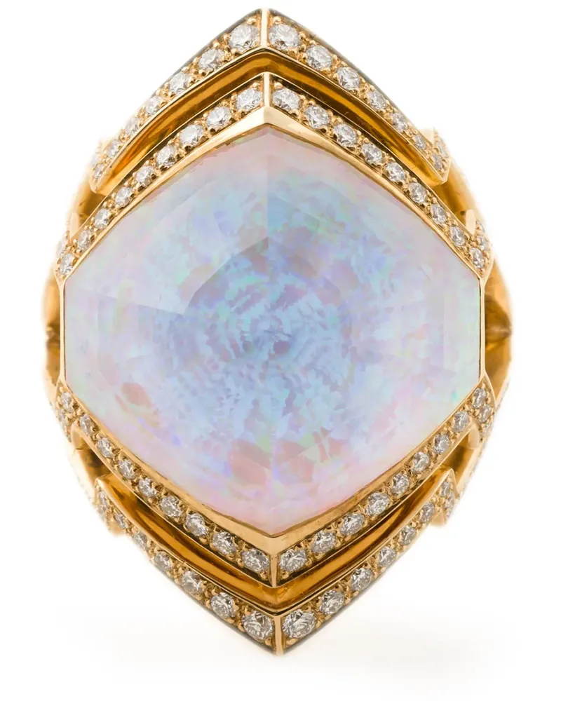 Stephen Webster Kleiner Crystal Haze Ring - Metallic Metallic