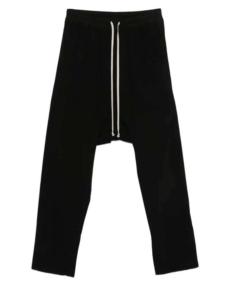 DRKSHDW by Rick Owens Baggy-Hose mit Kordelzug - Schwarz Schwarz