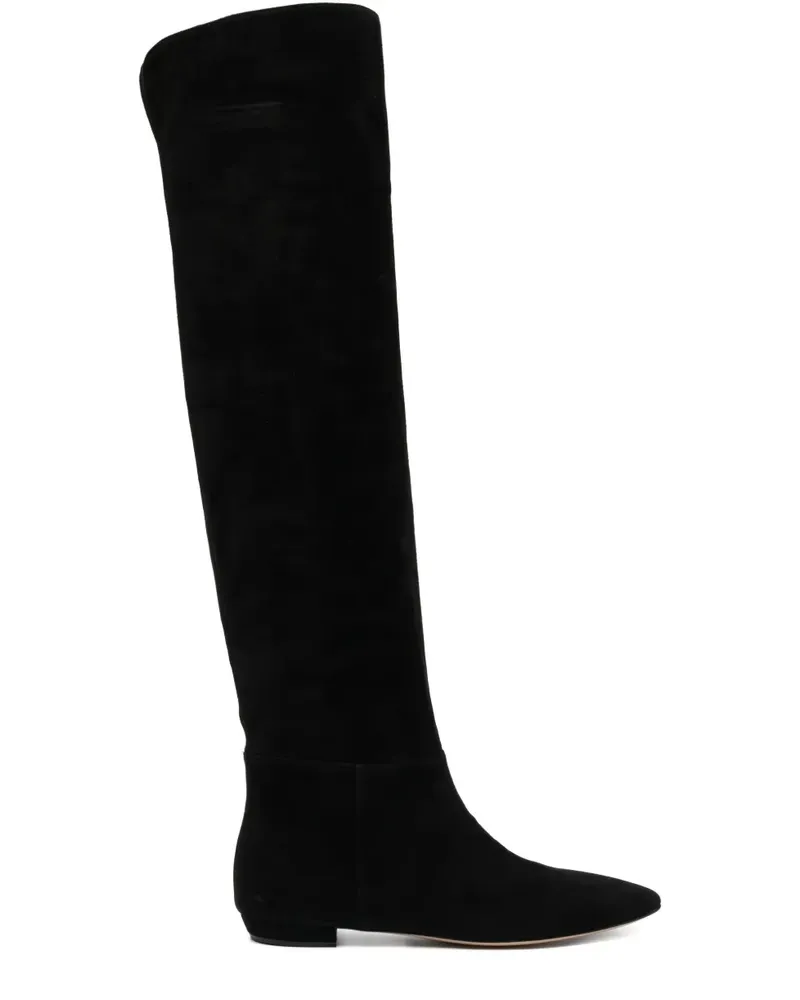 Gianvito Rossi Elise Stiefel - Schwarz Schwarz