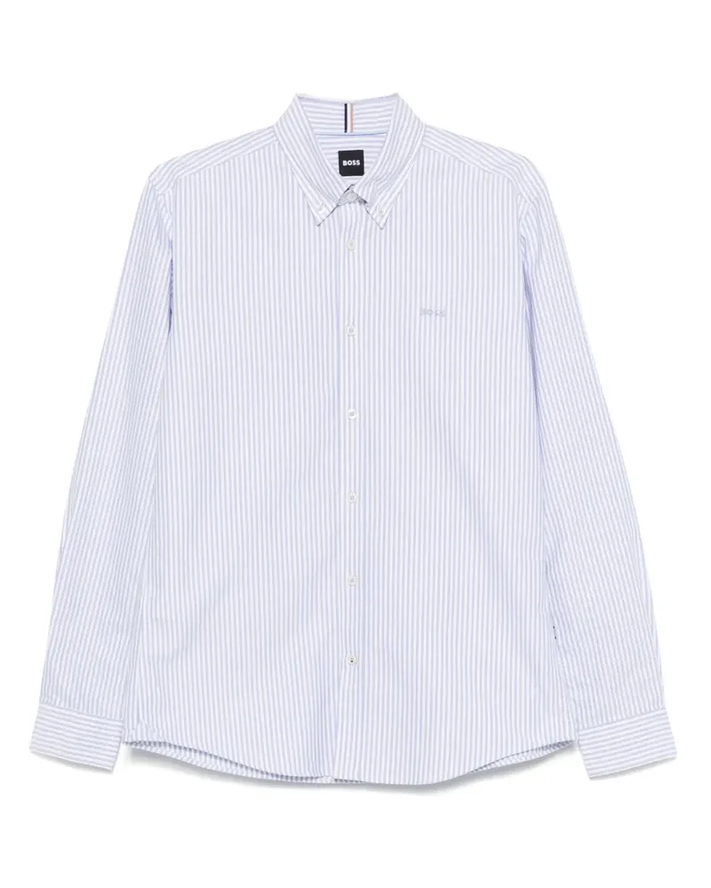 HUGO BOSS Gestreiftes Hemd - Blau Blau