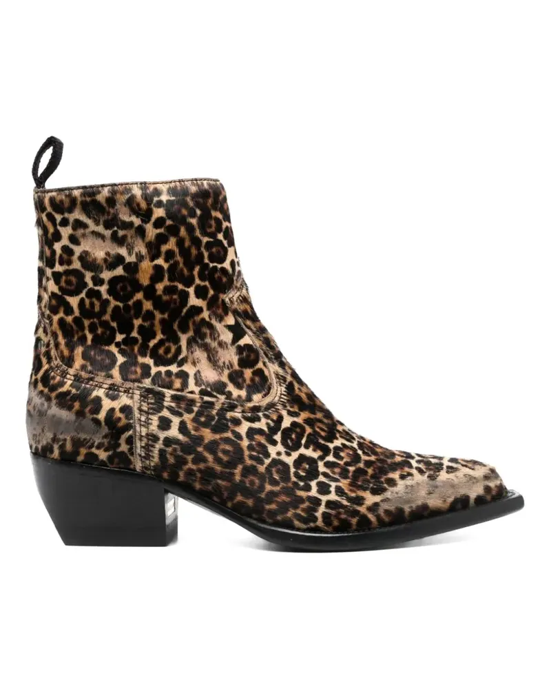 Golden Goose Debbie leopard-print boots - Braun Braun