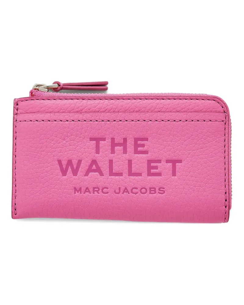 Marc Jacobs The Leather Portemonnaie - Rosa Rosa