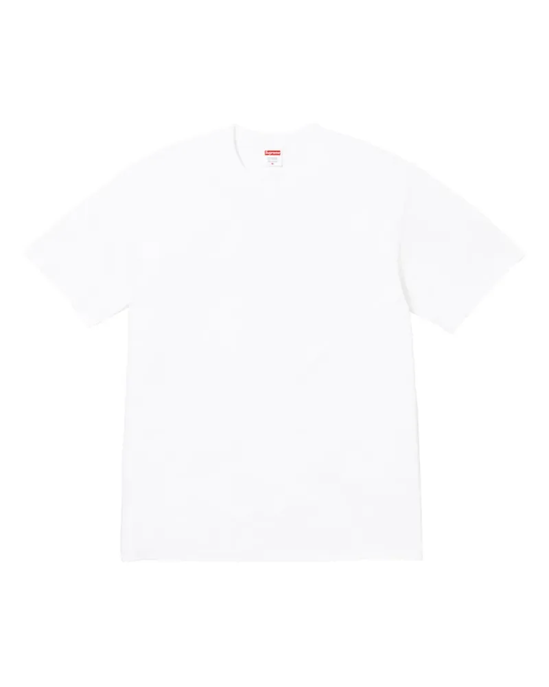 Supreme Being T-Shirt mit Tape-Print - Weiß Weiß