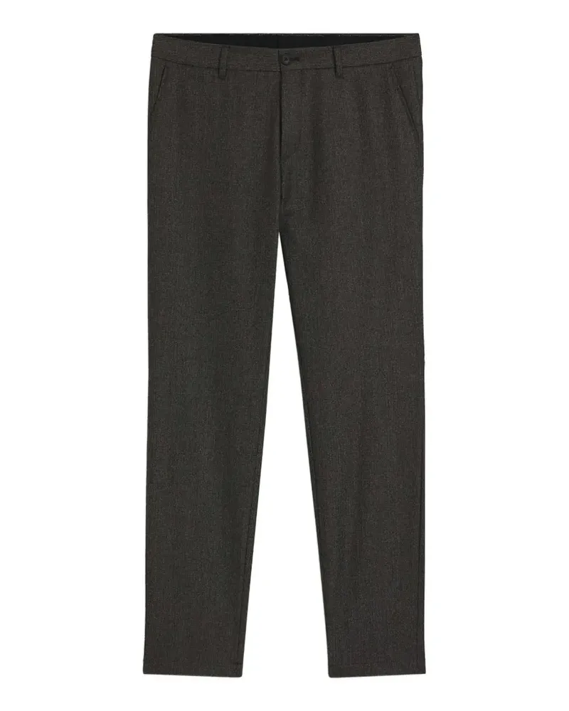HUGO BOSS herringbone trousers - Grau Grau