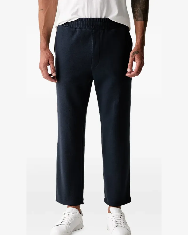HUGO BOSS elasticated-waistband track pants - Blau Blau