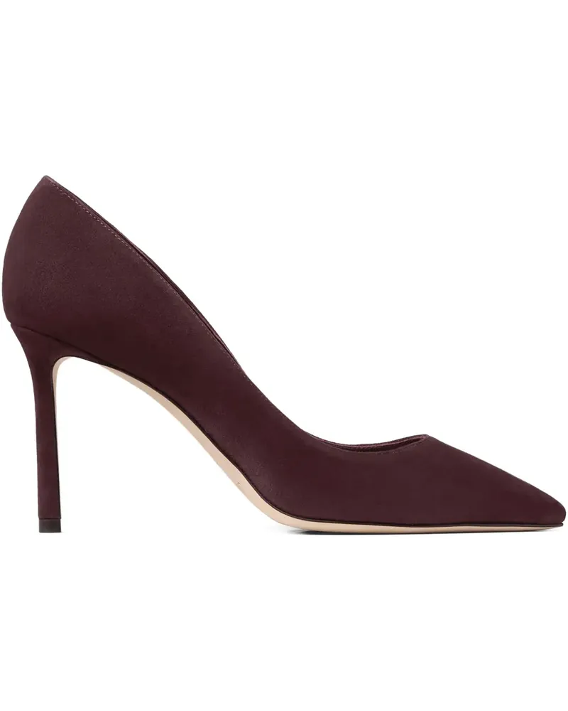 Jimmy Choo Romy Pumps aus Wildleder 85mm - Rot Rot