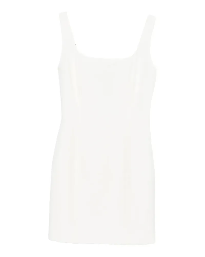 Liu Jo square-neck mini dress - Weiß Weiß