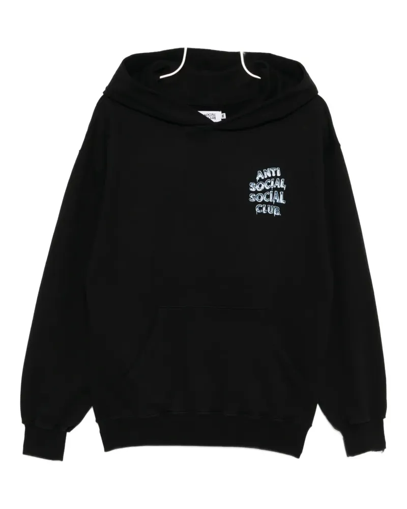 Anti Social Social Club Icy Mind Game hoodie - Schwarz Schwarz