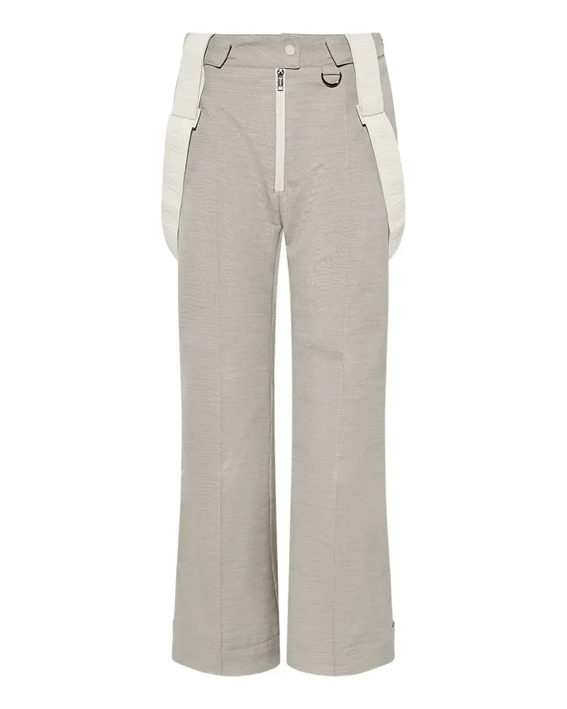 Yves Salomon Skihose mit Logo-Riemen - Nude Nude