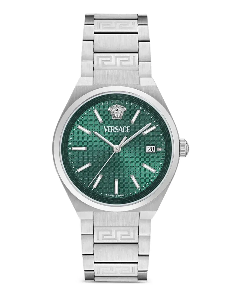 Versace V-Auria Armbanduhr 39 mm - Grün Grün