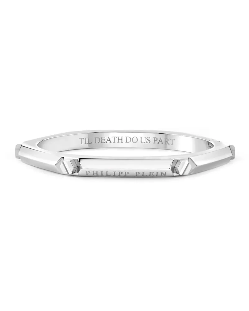 Philipp Plein Breites Armband - Silber Silber