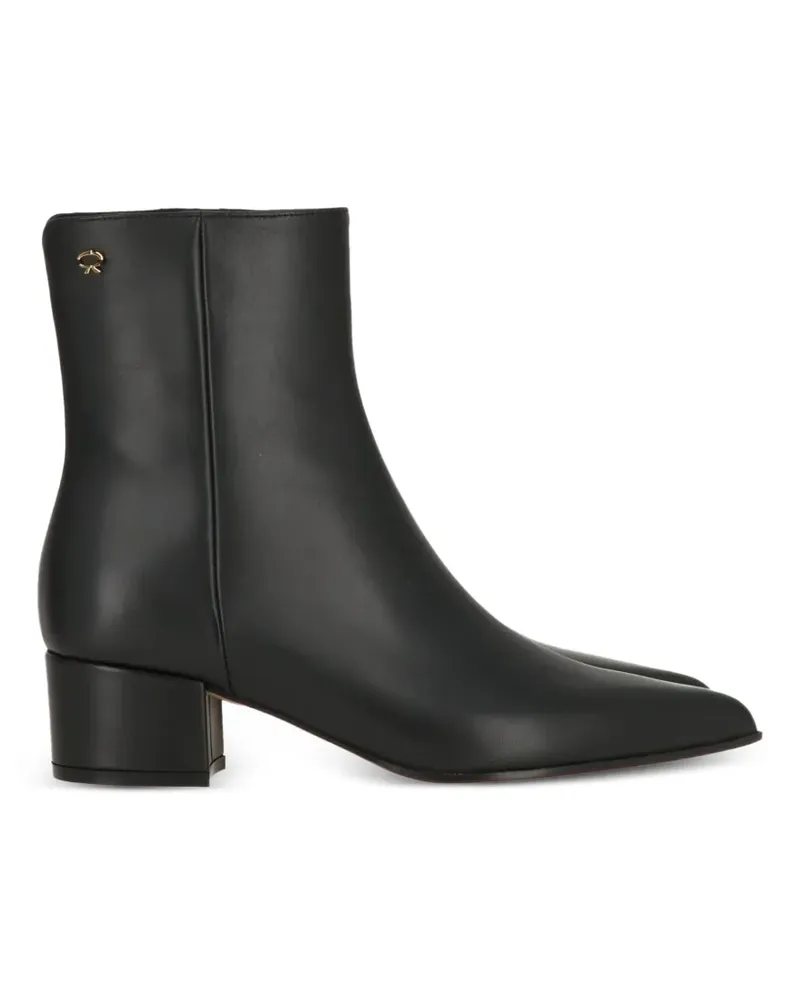 Gianvito Rossi Stiefel mit Blockabsatz - Schwarz Schwarz