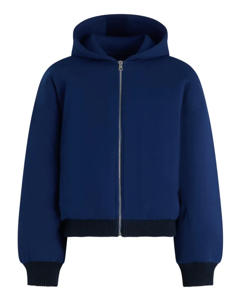 Jean Paul Gaultier Langärmeliger Hoodie - Blau Blau