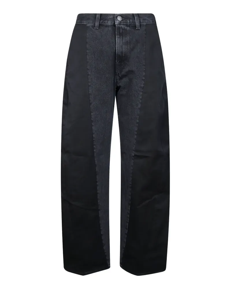 Haikure Clyde Jeans mit Einsätzen - Schwarz Schwarz