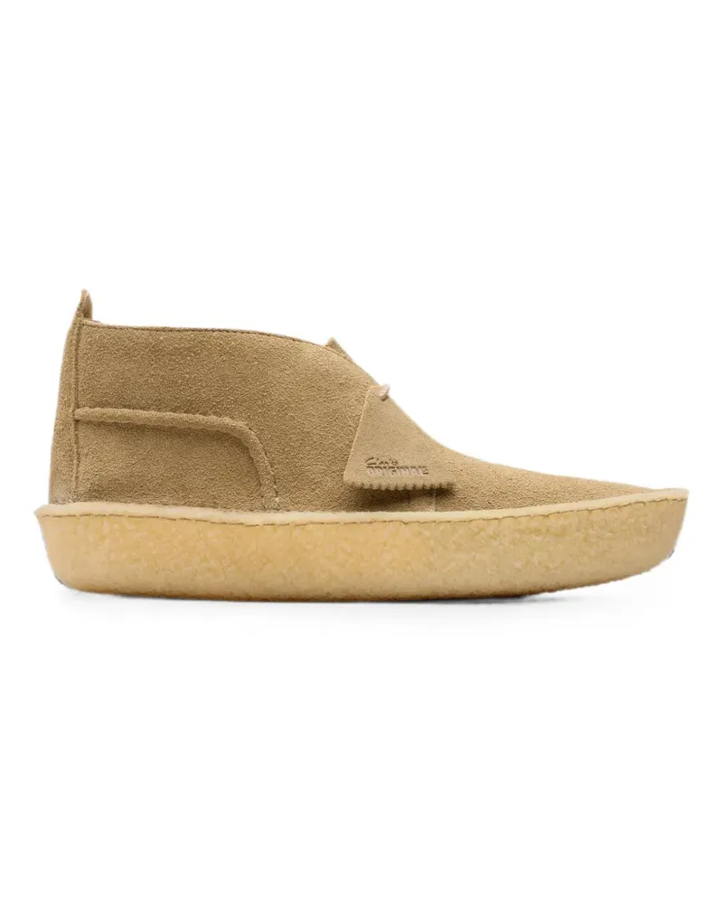Clarks Desert Rain suede boots - Nude Nude