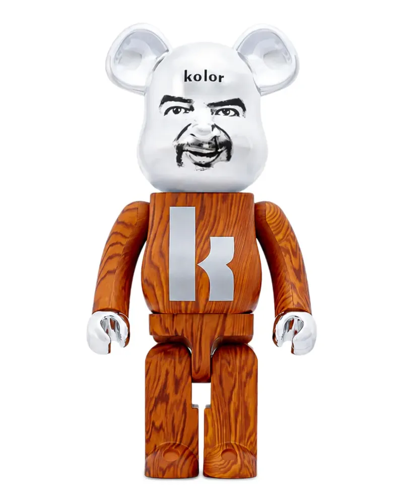 Medicom Toy x Kolor x Be@rbrick 1000% Figur - Orange Orange