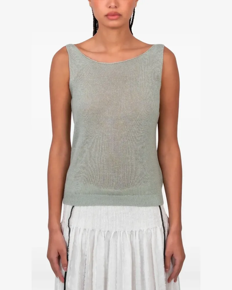 Paloma Wool Lotti backless tank top - Grün Grün