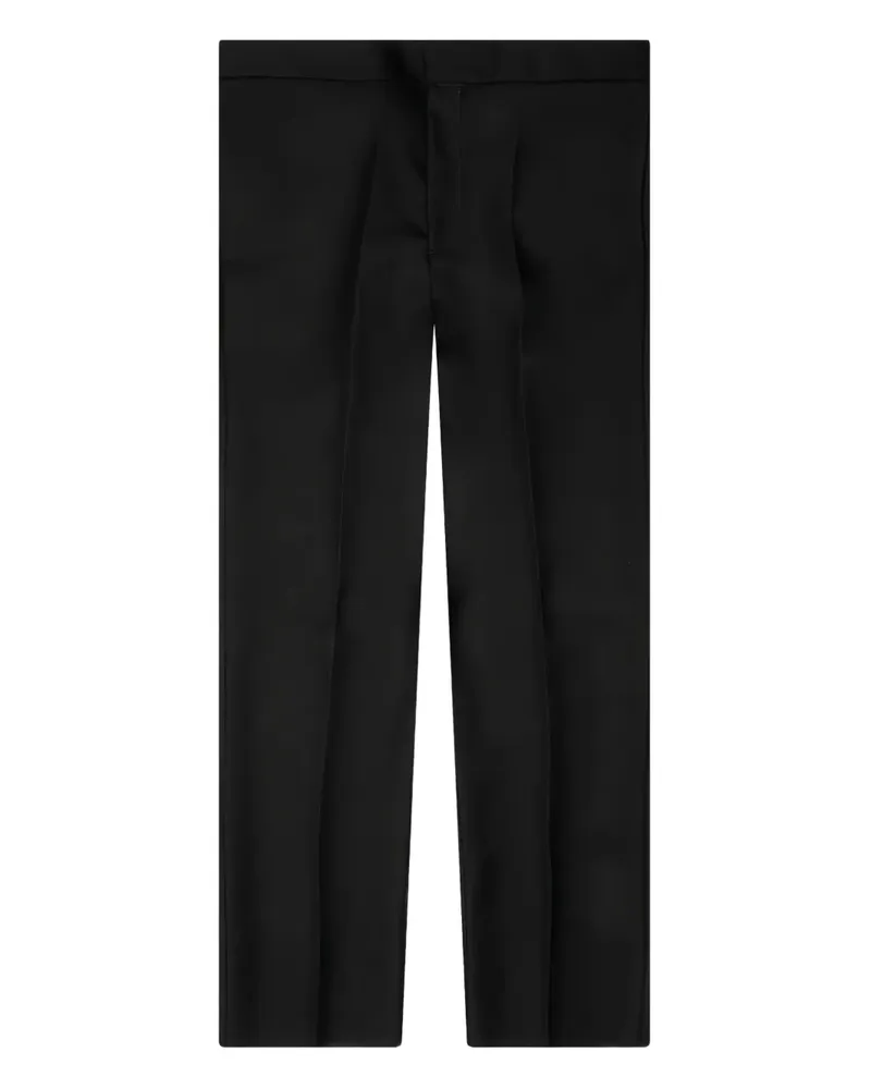 Jil Sander Hose mit Bundfalten - Schwarz Schwarz