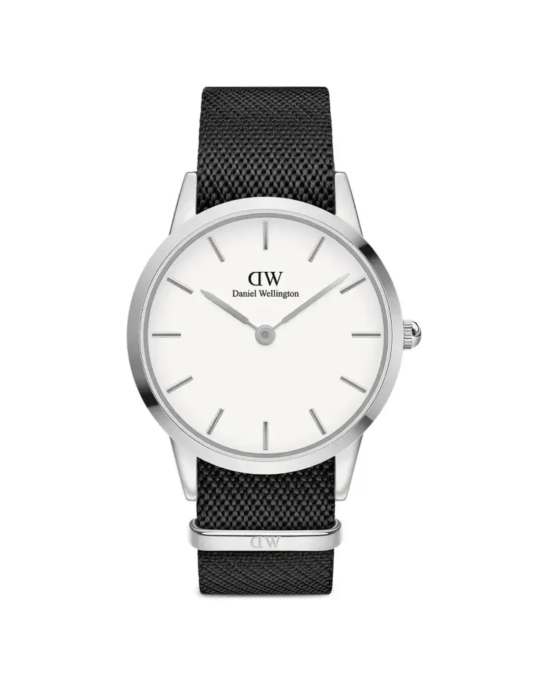 Daniel Wellington Iconic Black NATO 36mm watch - Weiß Weiß