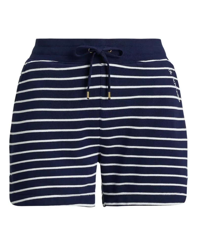 Ralph Lauren striped drawstring shorts - Blau Blau