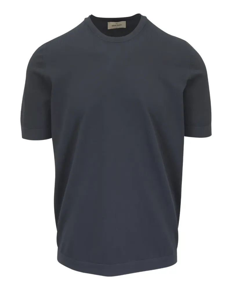 Gran Sasso fine-knit T-shirt - Grau Grau