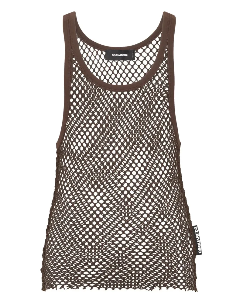 Dsquared2 Vagatore Tanktop - Braun Braun