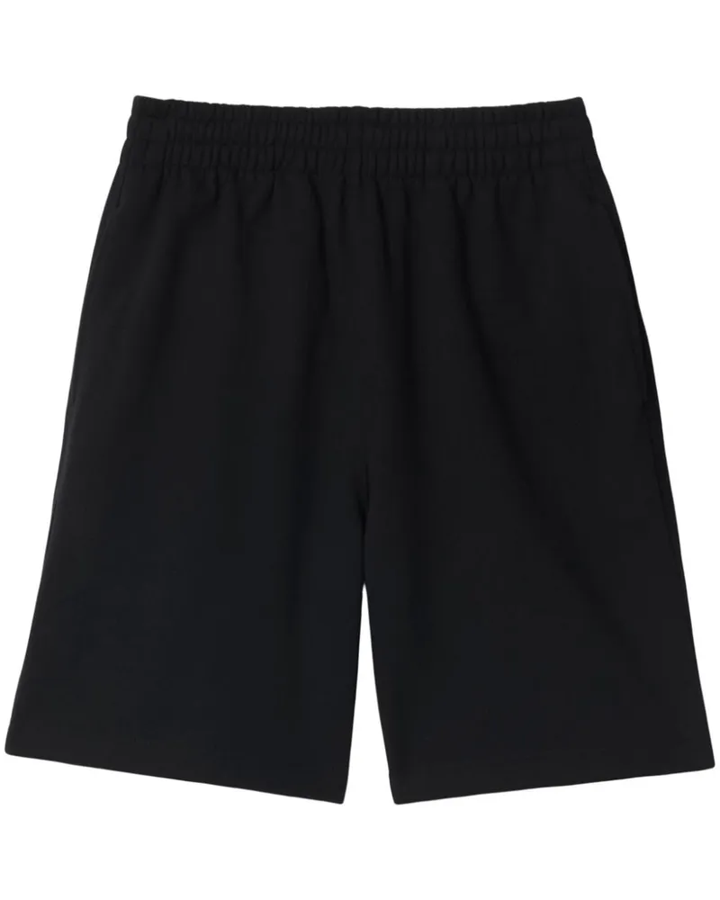Burberry EKD Shorts mit geradem Bein - Schwarz Schwarz