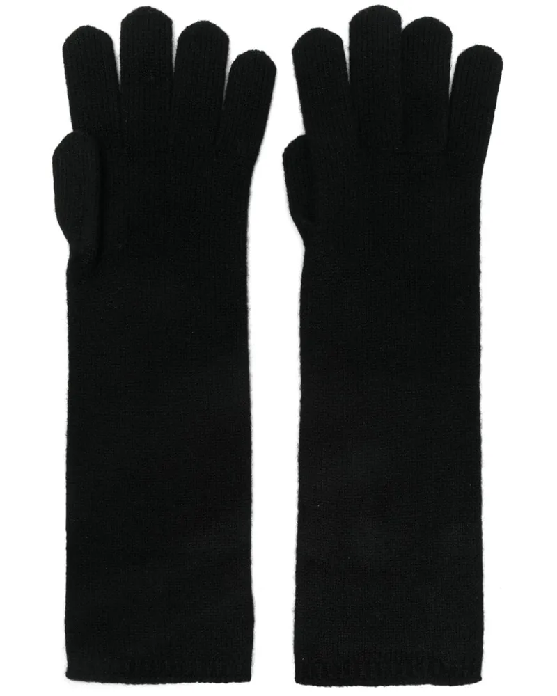 Max Mara Handschuhe aus Kaschmir - Schwarz Schwarz