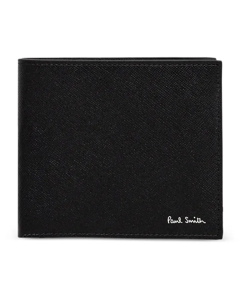 Paul Smith Strukturiertes Portemonnaie - Schwarz Schwarz