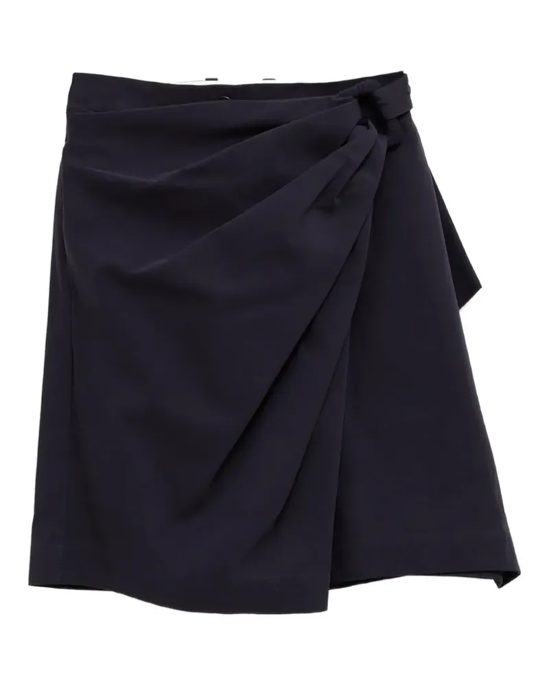 J.W.Anderson fold-over buckle-fastening shorts - Schwarz Schwarz