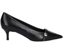 Pumps mit Kitten-Heel-Absatz 55mm - Schwarz